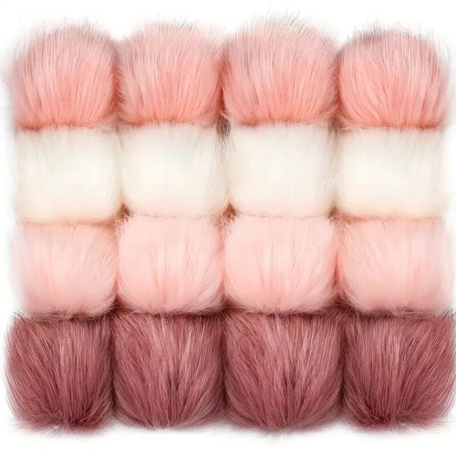 Kunstfell pompon flauschige - pompon,