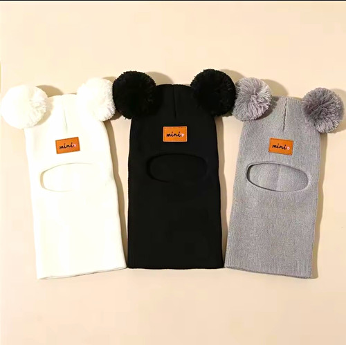 Mini baby strick bommelmütze - mini,