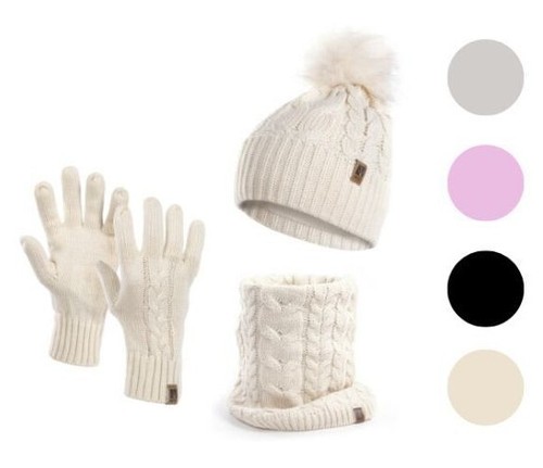 Mütze schal set damen - damen, winter