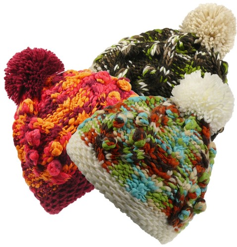 Strickmütze mit bommel - strickmütze, 3
