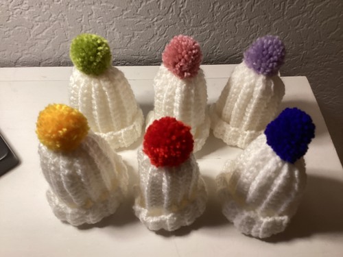 Set eierwärmer mütze - set, 6x