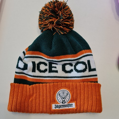 Jägermeister strickmütze mit - jägermeister,