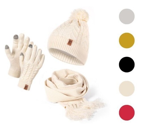 Mütze schal handschuhe - mütze, set