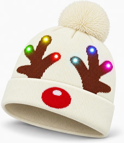 Weihnachts strickmütze weiß - weihnachts,