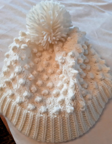 Mütze weiße strickmütze - mütze,,